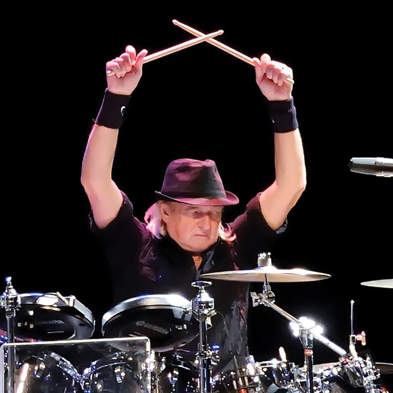 Alan White, English drummer (Yes), 2022