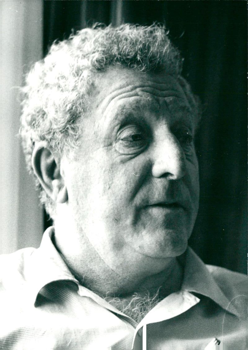 Irwin Shaw, American playwright and novelist, 1984