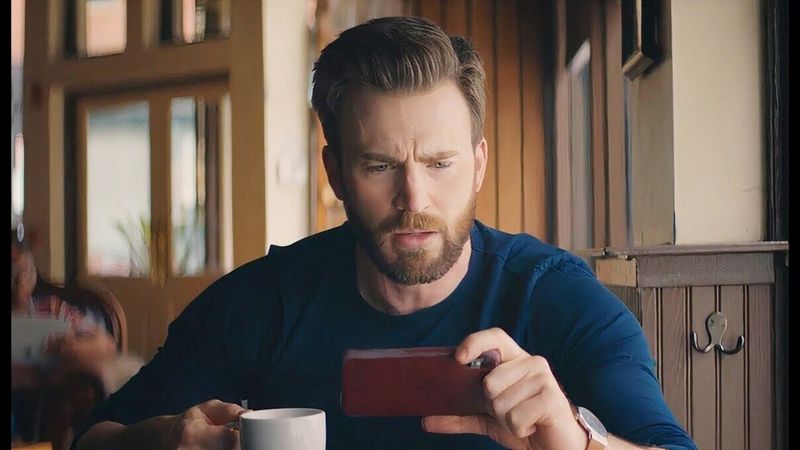 Chris Evans' Captain America Reaction
