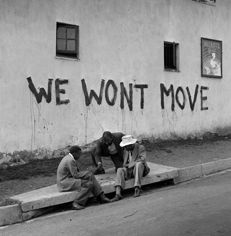 Some Towns Had Separate Sidewalks for Whites and Blacks