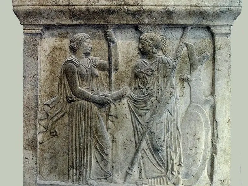The Handshake: Peaceful Palm Greeting