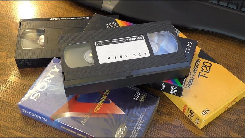 Rewinding VHS Tapes