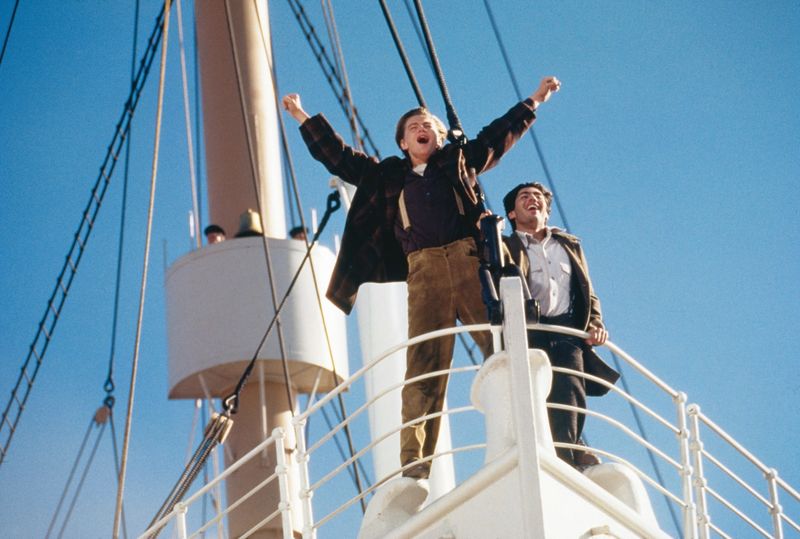 “I’m the king of the world!”