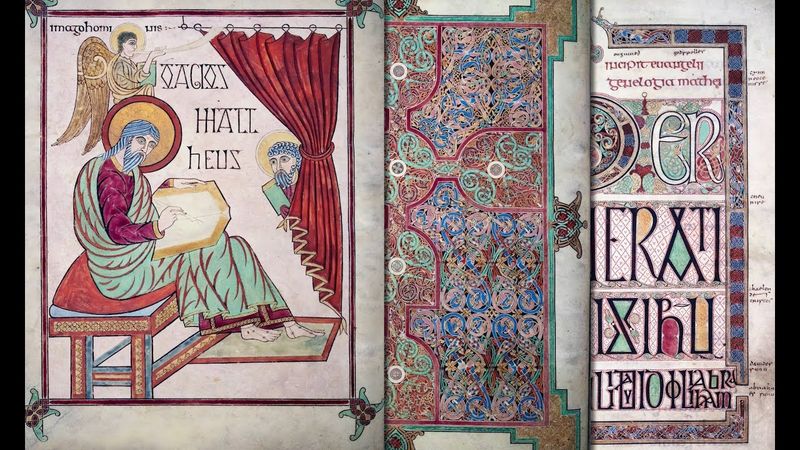Lindisfarne Gospels (England, c. 715 CE)