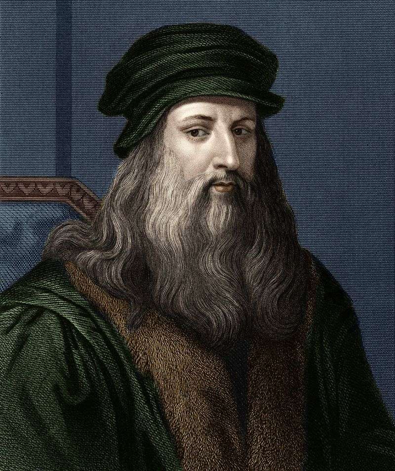 Leonardo da Vinci, Artist/Inventor, 1519