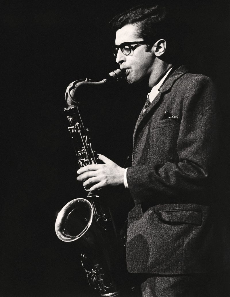 Barney Wilen, French jazz saxophonist, 1996