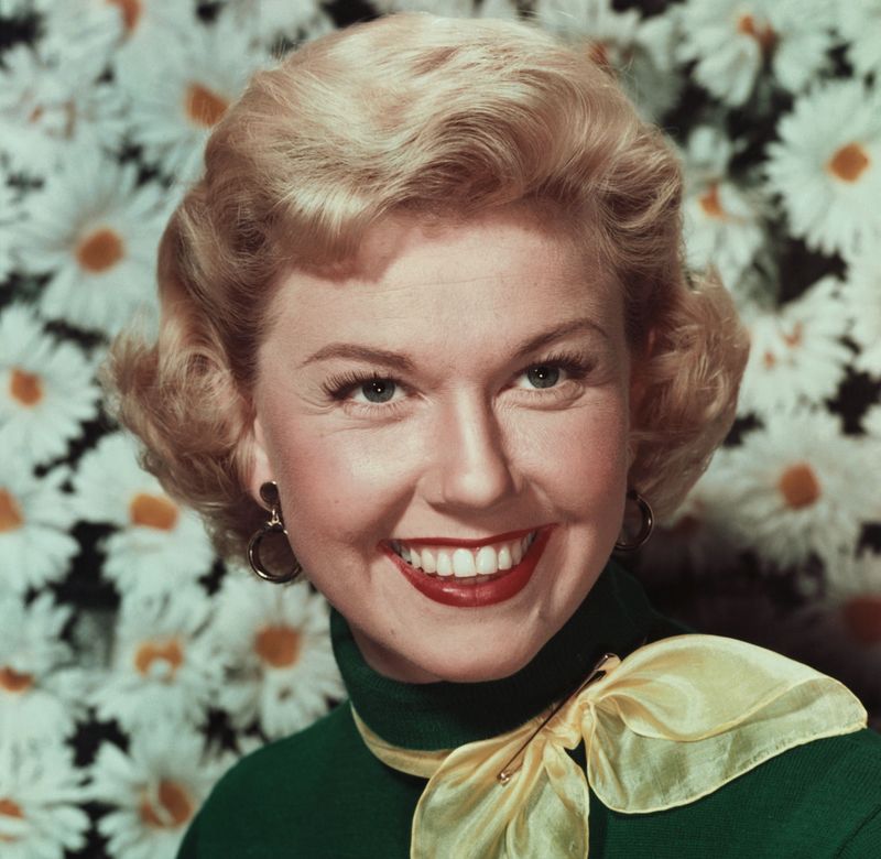 Doris Day – America’s sweetheart with girl-next-door charm.