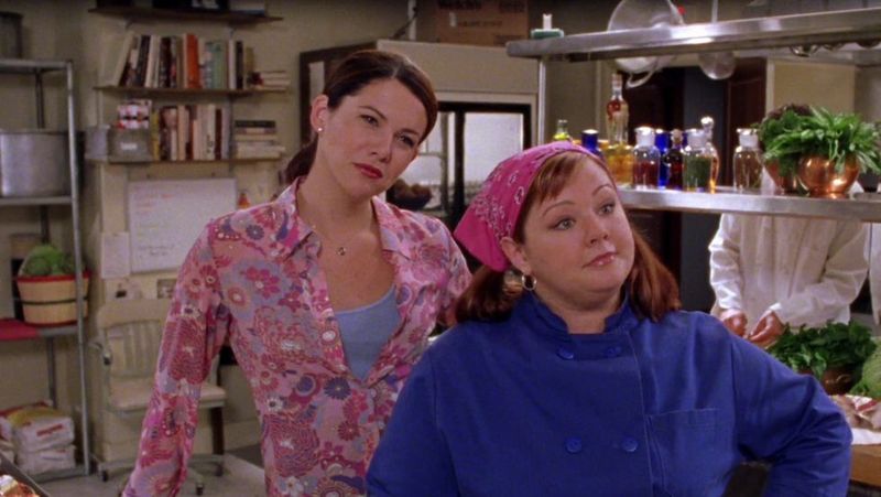 Lorelai Gilmore and Sookie St. James — Gilmore Girls