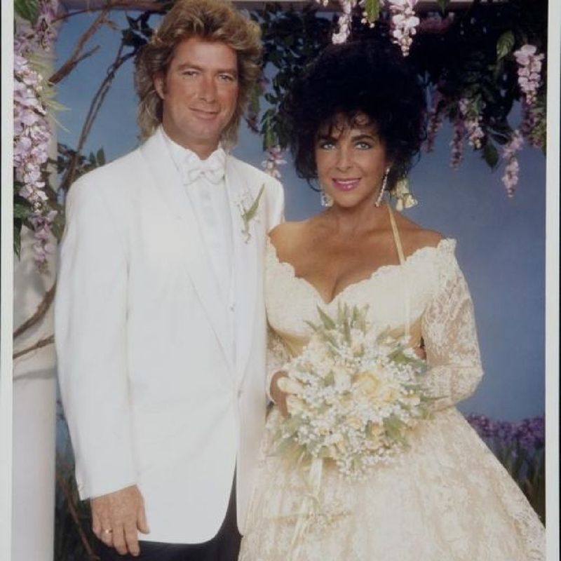 Elizabeth Taylor & Larry Fortensky