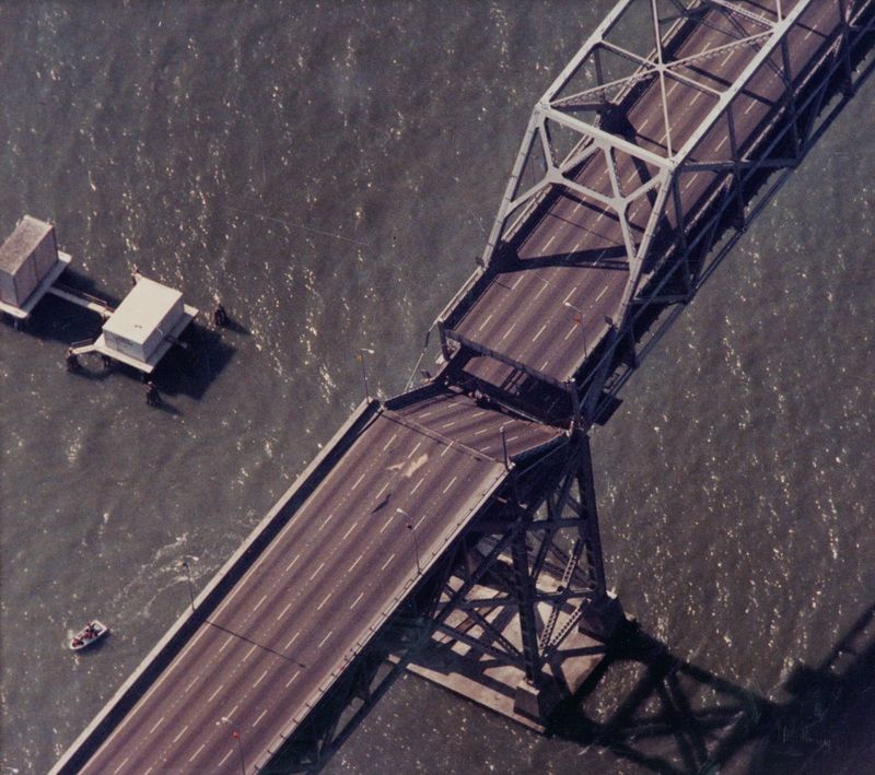 The Bay Bridge Snaps in Two