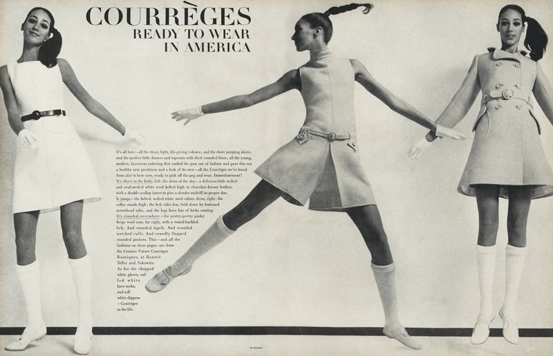 André Courrèges Takes the Mini to the Moon