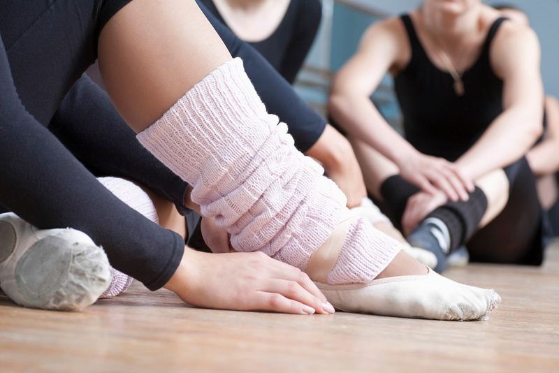 Leg warmers (wrist-length as arm warmers)