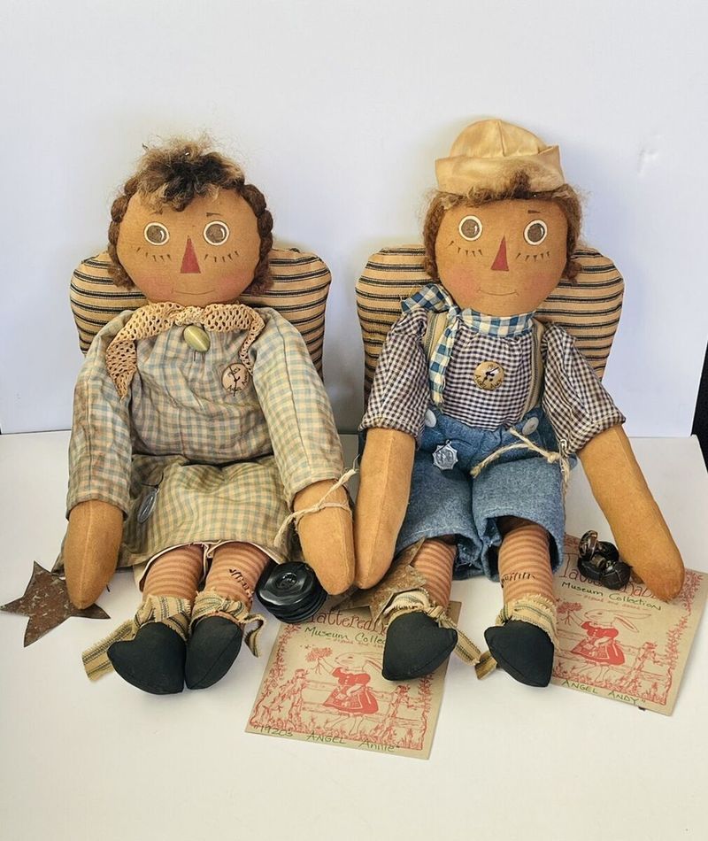 Raggedy Ann and Andy Dolls