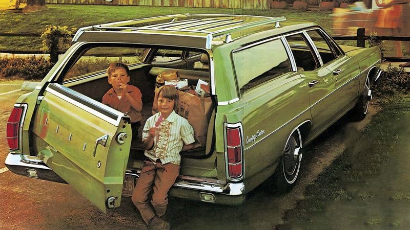 Riding in the Way-Back of the Station Wagon