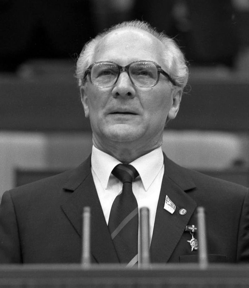 Erich Honecker, East German leader, 1994