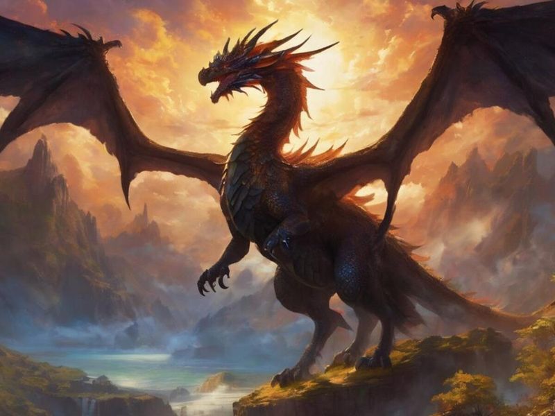 Bahamut (Arabian Cosmic Fish/Dragon)