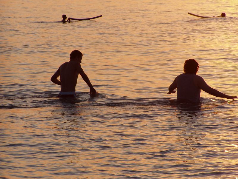 No Bathing in Public Water After 6PM (Indiana)