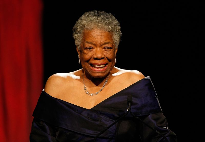 Maya Angelou, Poet and Author, 2014