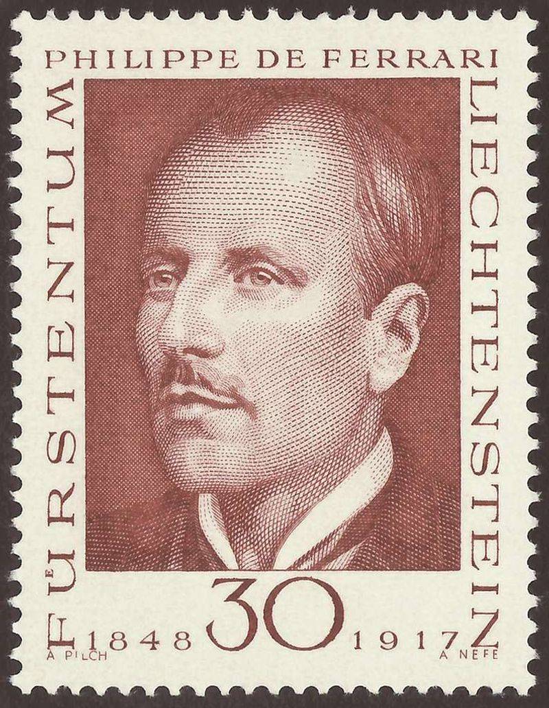 Philipp von Ferrary, Austrian stamp collector, 1917