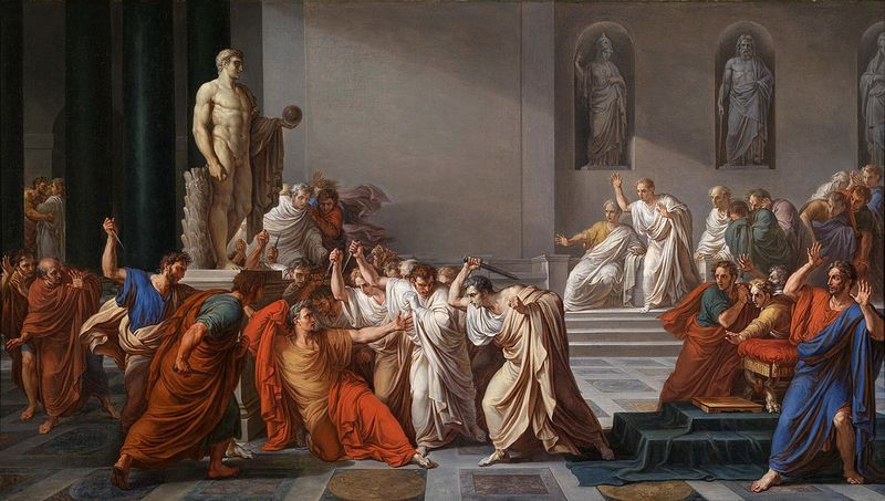 Julius Caesar's Bloody Betrayal