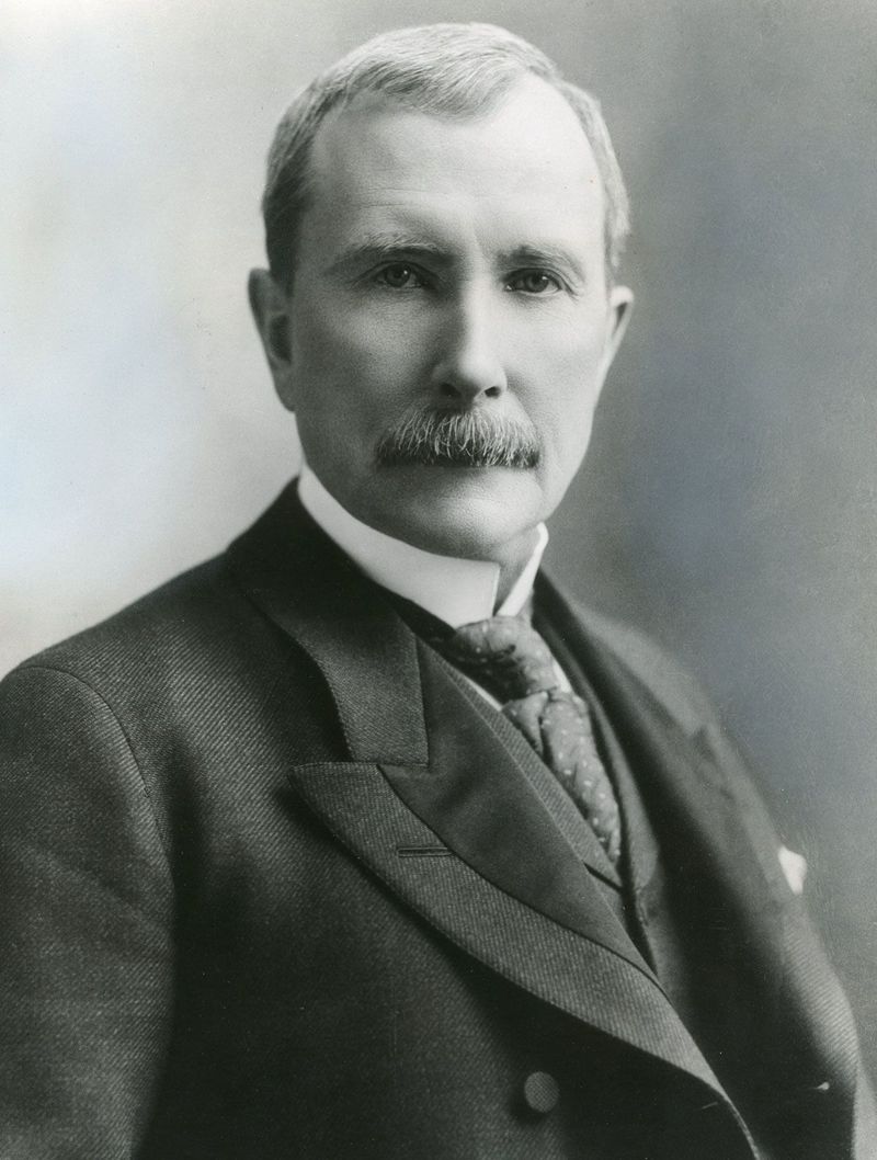 John D. Rockefeller, American industrialist and philanthropist, 1937