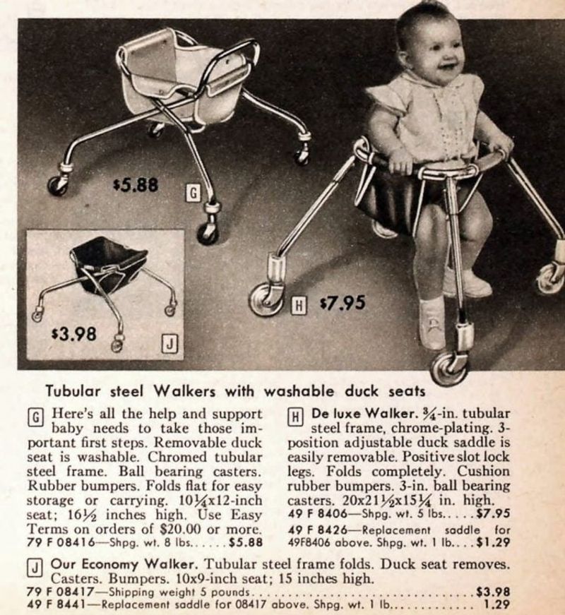 Baby Walkers with No Brakes