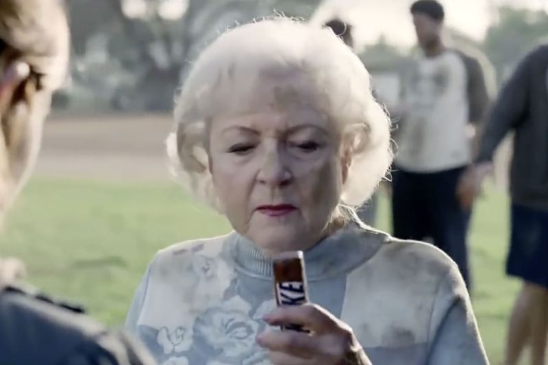 Super Bowl Commercial Star at 96