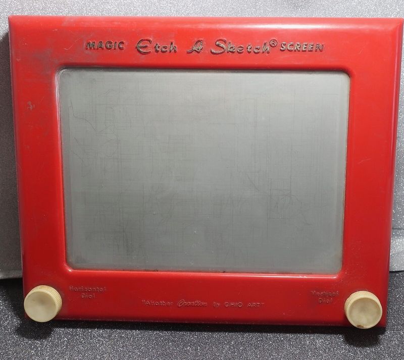 Etch A Sketch - Drawing With Knobs