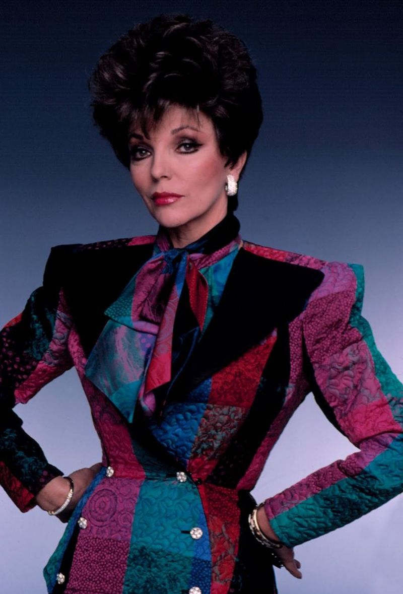 Joan Collins: Dynasty's Shoulder Pad Queen