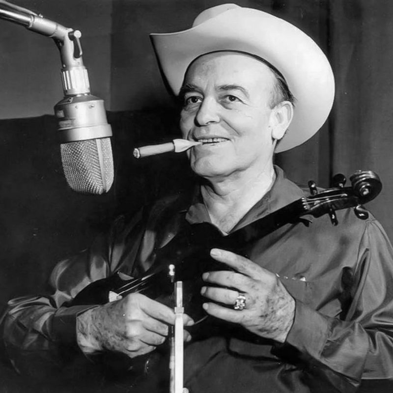 Bob Wills, American musician, 1975