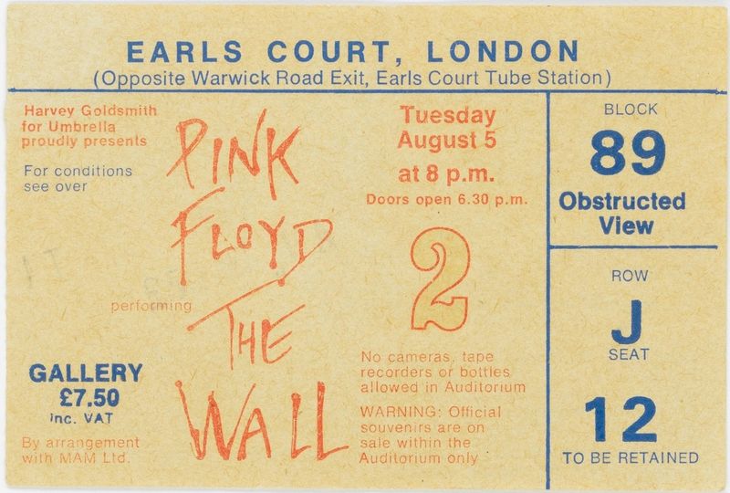 Pink Floyd’s The Wall Tour (1980)