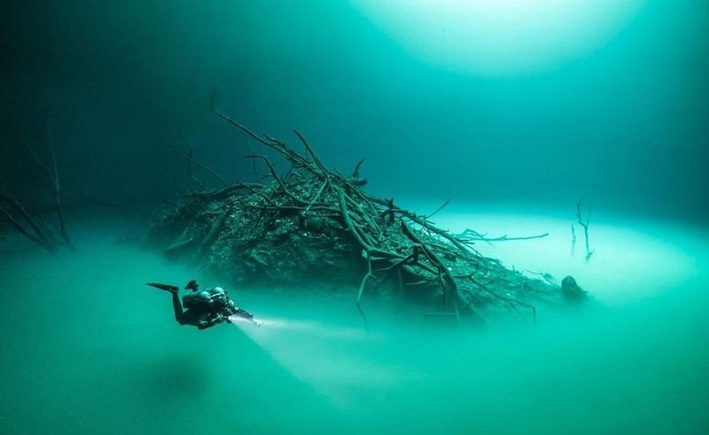 Underwater River in the Black Sea