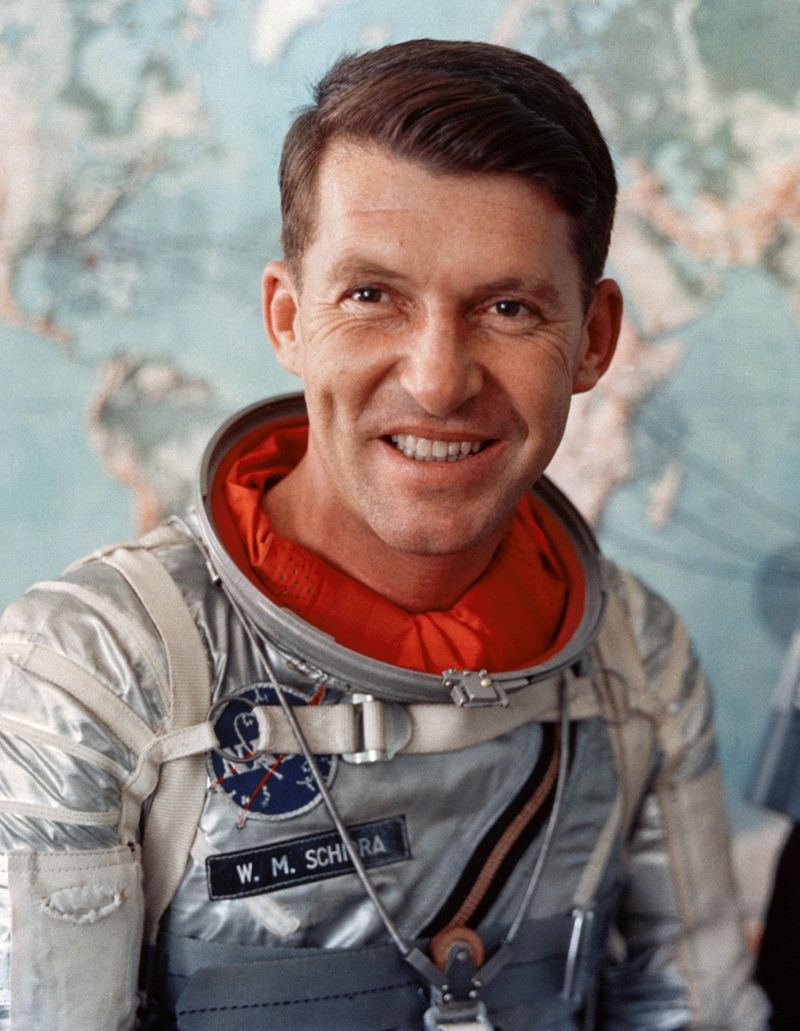 Wally Schirra, American astronaut – 2007
