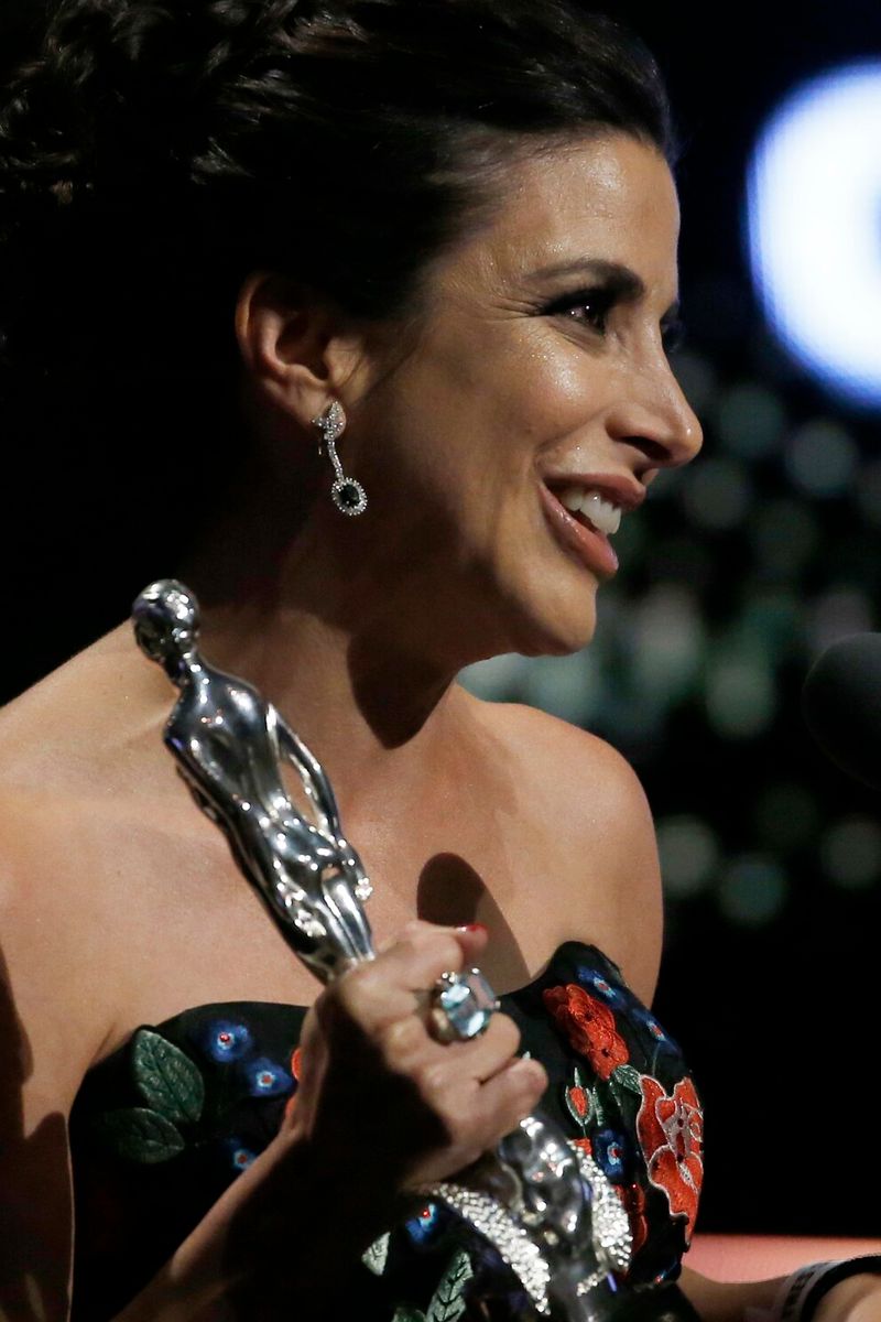 Verónica Toussaint, Mexican actress and television presenter, 2024