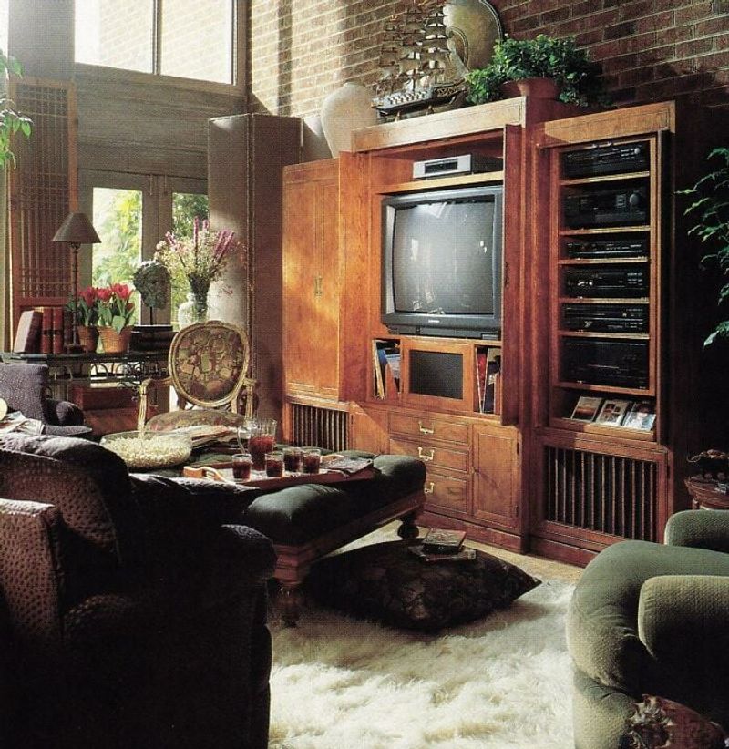 Oversized Entertainment Centers
