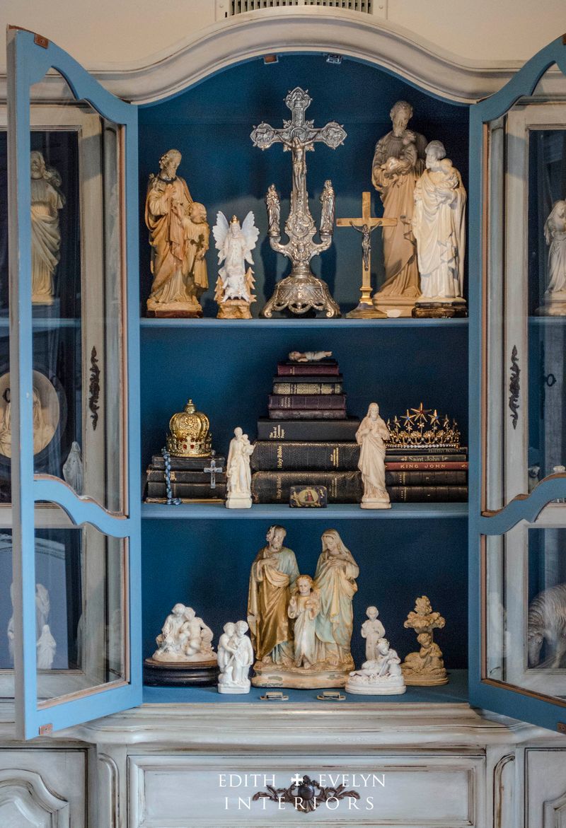 China Cabinets Full of Figurines