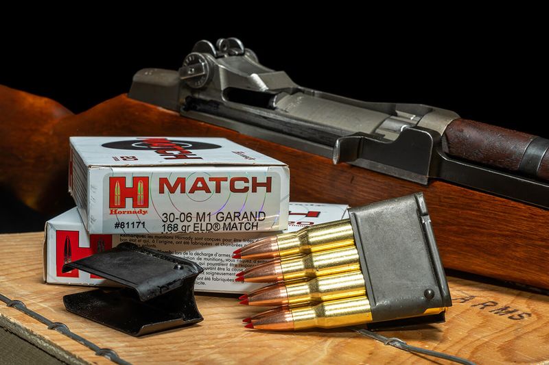 Caliber: Fired the powerful .30-06 Springfield cartridge, giving it excellent range and stopping power.