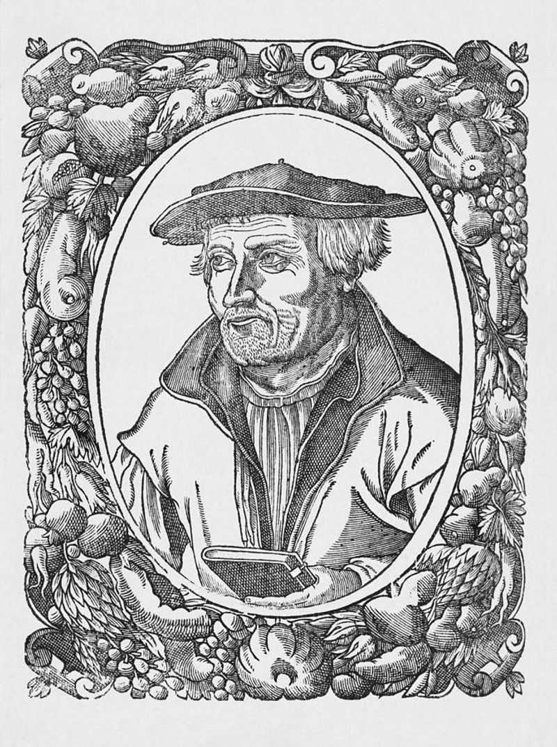 Sebastian Münster, German cartographer, 1552