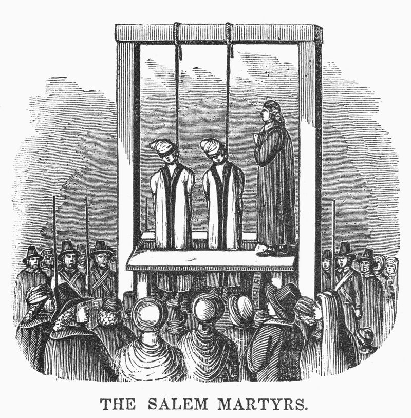 Salem's Hanging (Not Burning) Witches