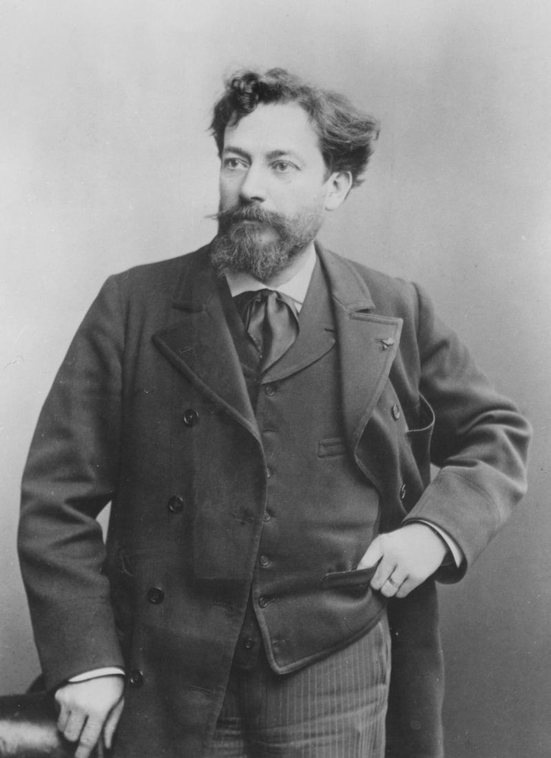 Jean Aicard, French poet and novelist, 1921