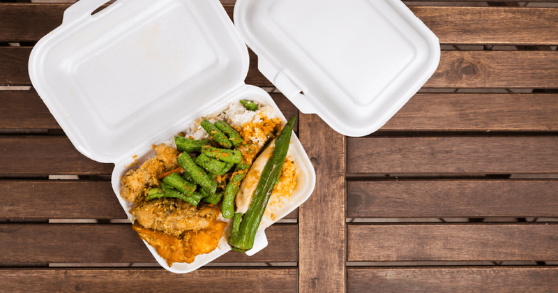 Styrofoam Food Containers