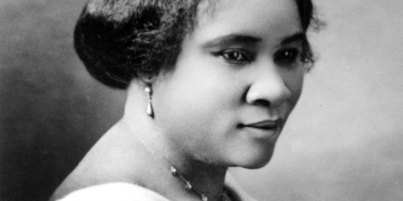 Madam C. J. Walker, American entrepreneur and philanthropist, 1919