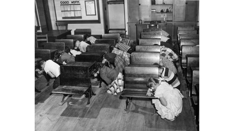 Duck and Cover Nuclear Drills