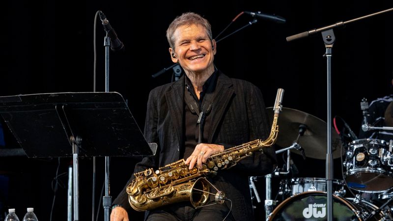 David Sanborn, American saxophonist, 2024