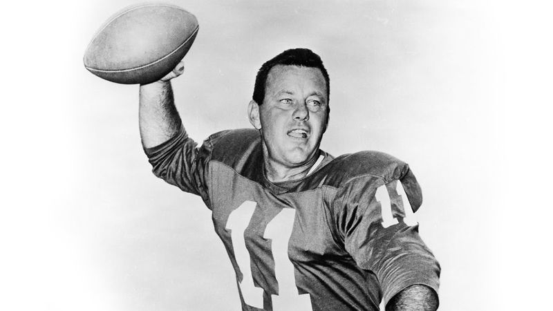 Norm Van Brocklin, Football Player/Coach, 1983