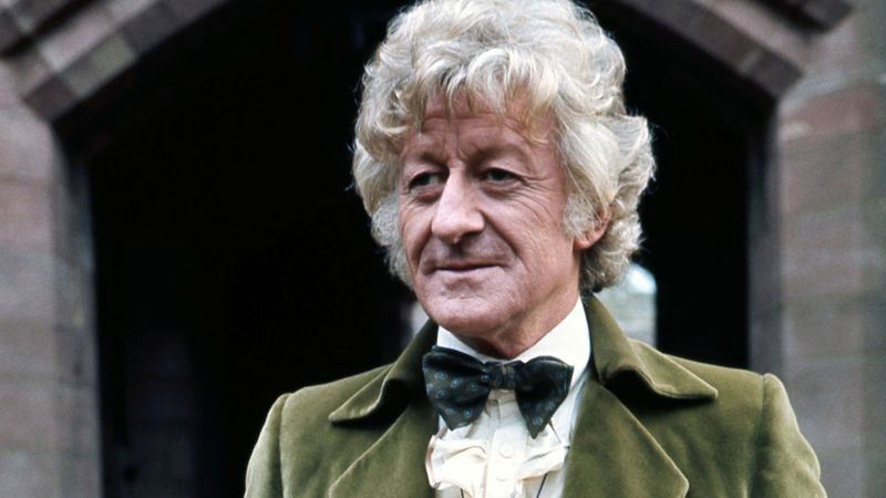Jon Pertwee, British actor known for Doctor Who, 1996