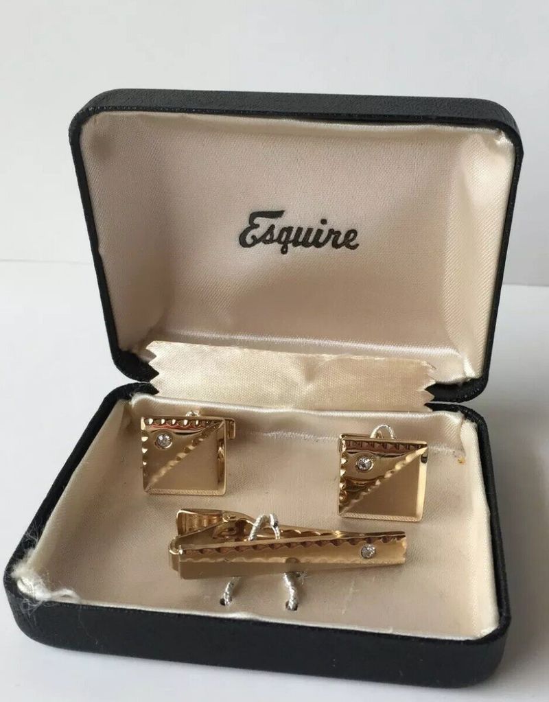 Men’s Cufflinks & Tie Clips