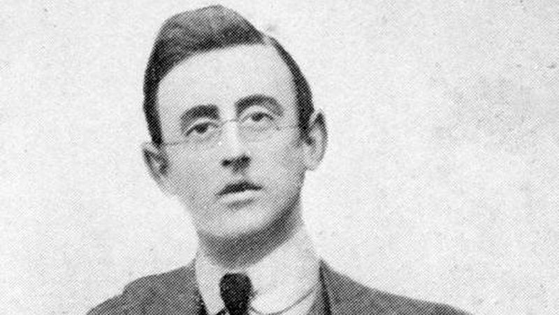 Joseph Plunkett, Irish poet and rebel leader, 1916