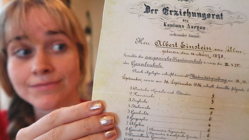 Einstein's Mathematical Excellence