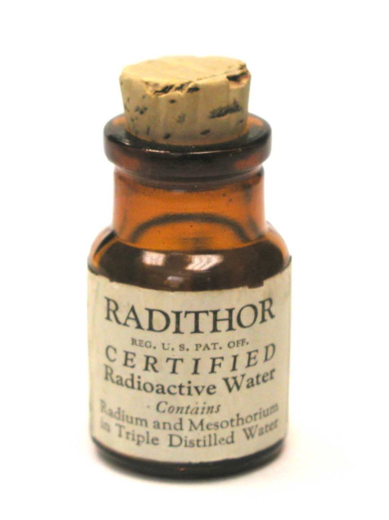 Radium “Water” Diet (1920s–30s)
